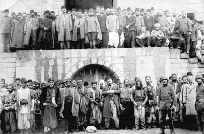 Zeytun'dan sürülen Ermeniler Maraş'ta 1915