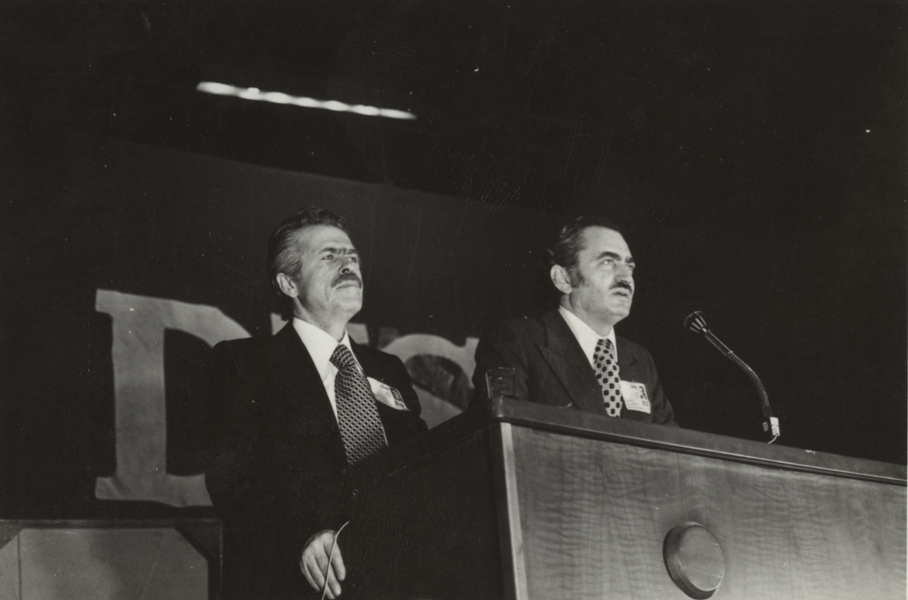DİSK'in unutulmaz genel başkanları Abdullah Baştürk ve Kemal Türkler