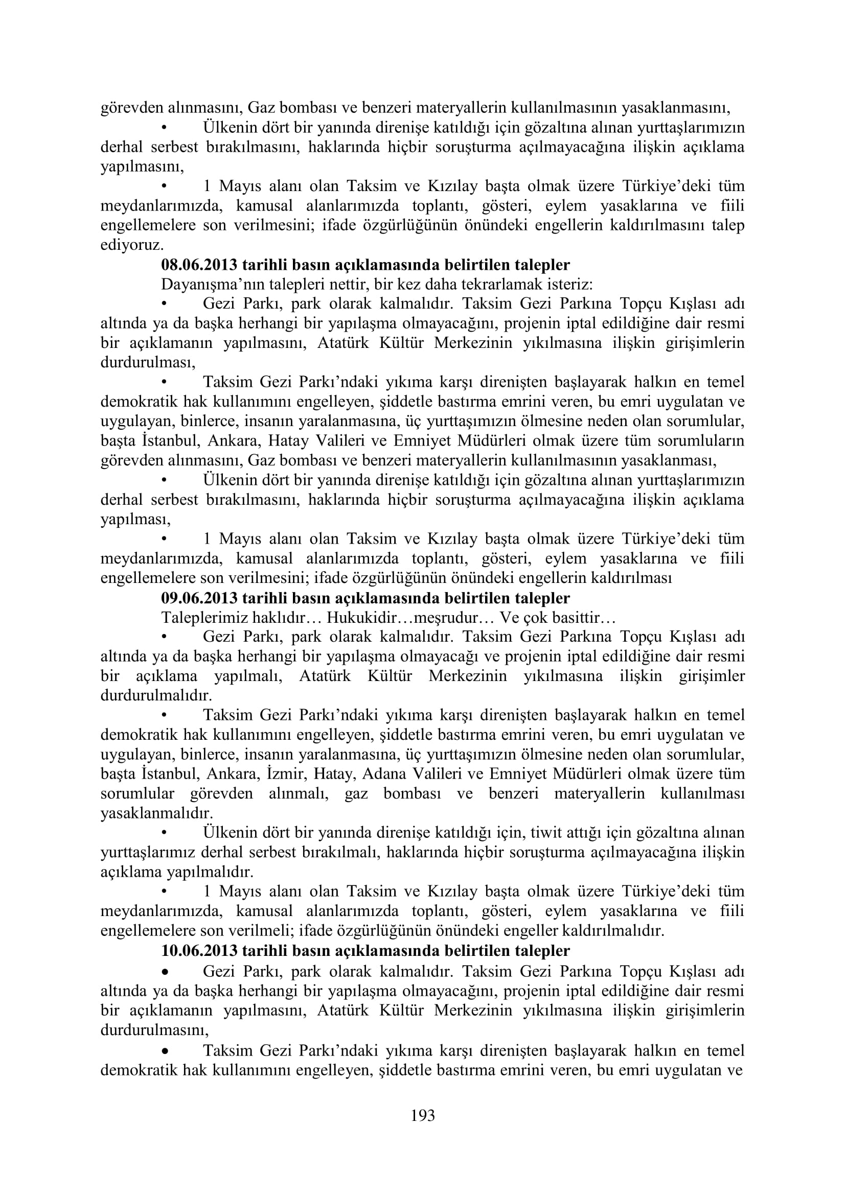İşte 16 ay sonra hazırlanan Gezi Parkı-Kavala iddianamesinin tam metni