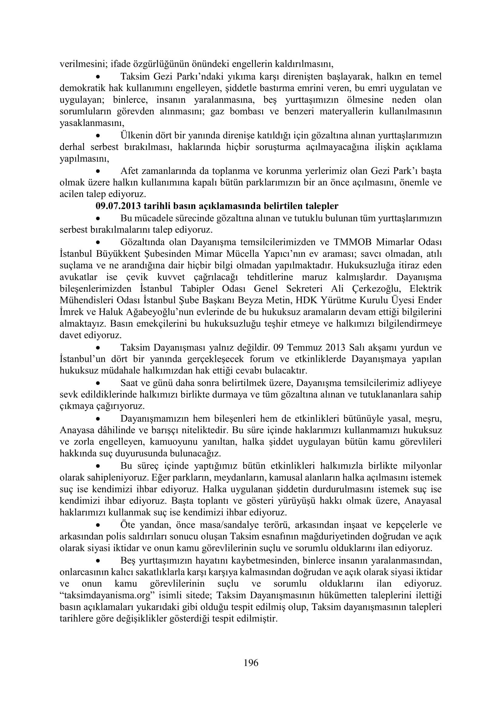 İşte 16 ay sonra hazırlanan Gezi Parkı-Kavala iddianamesinin tam metni