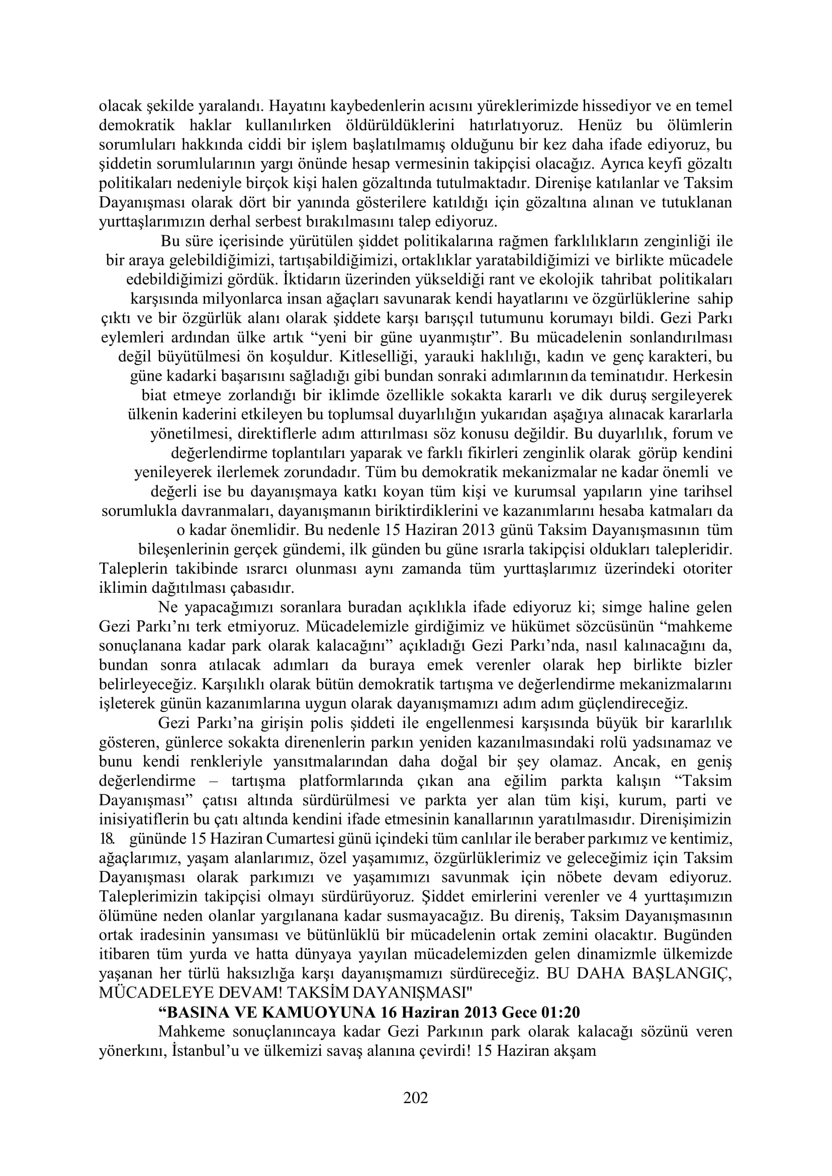 İşte 16 ay sonra hazırlanan Gezi Parkı-Kavala iddianamesinin tam metni