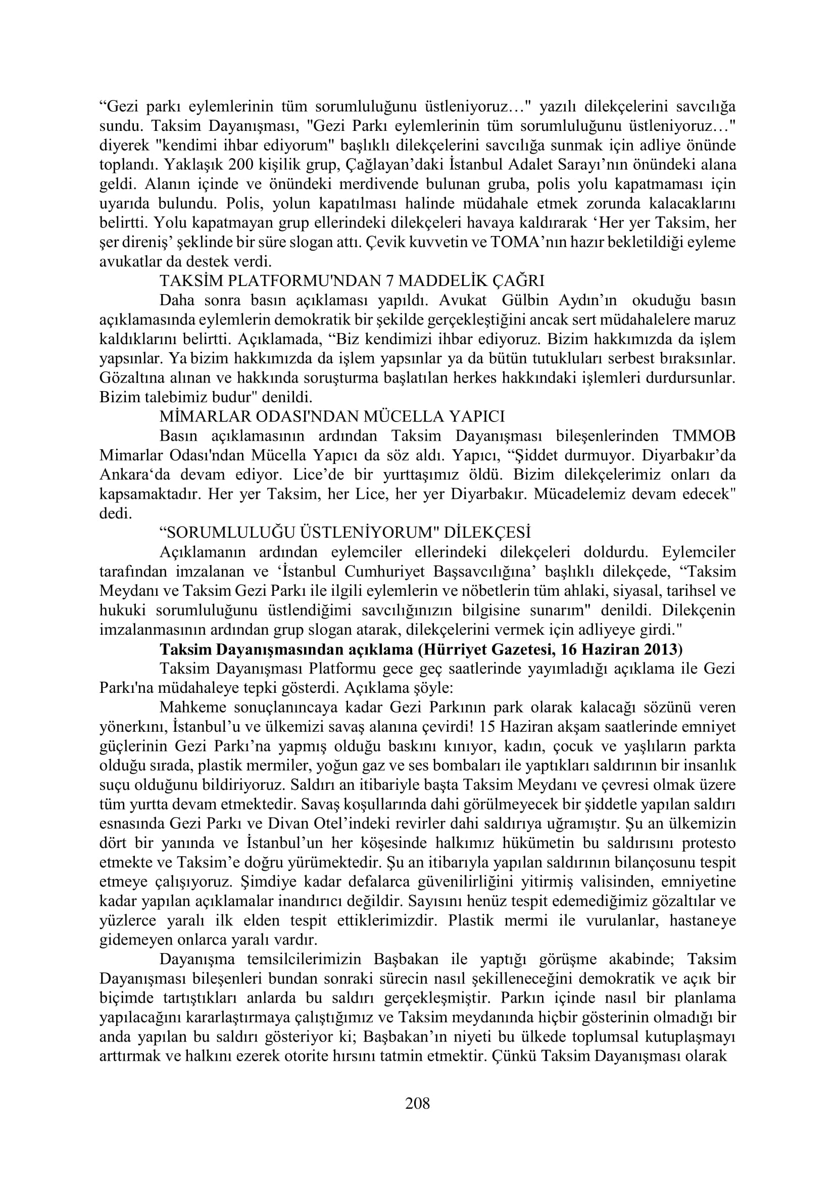 İşte 16 ay sonra hazırlanan Gezi Parkı-Kavala iddianamesinin tam metni