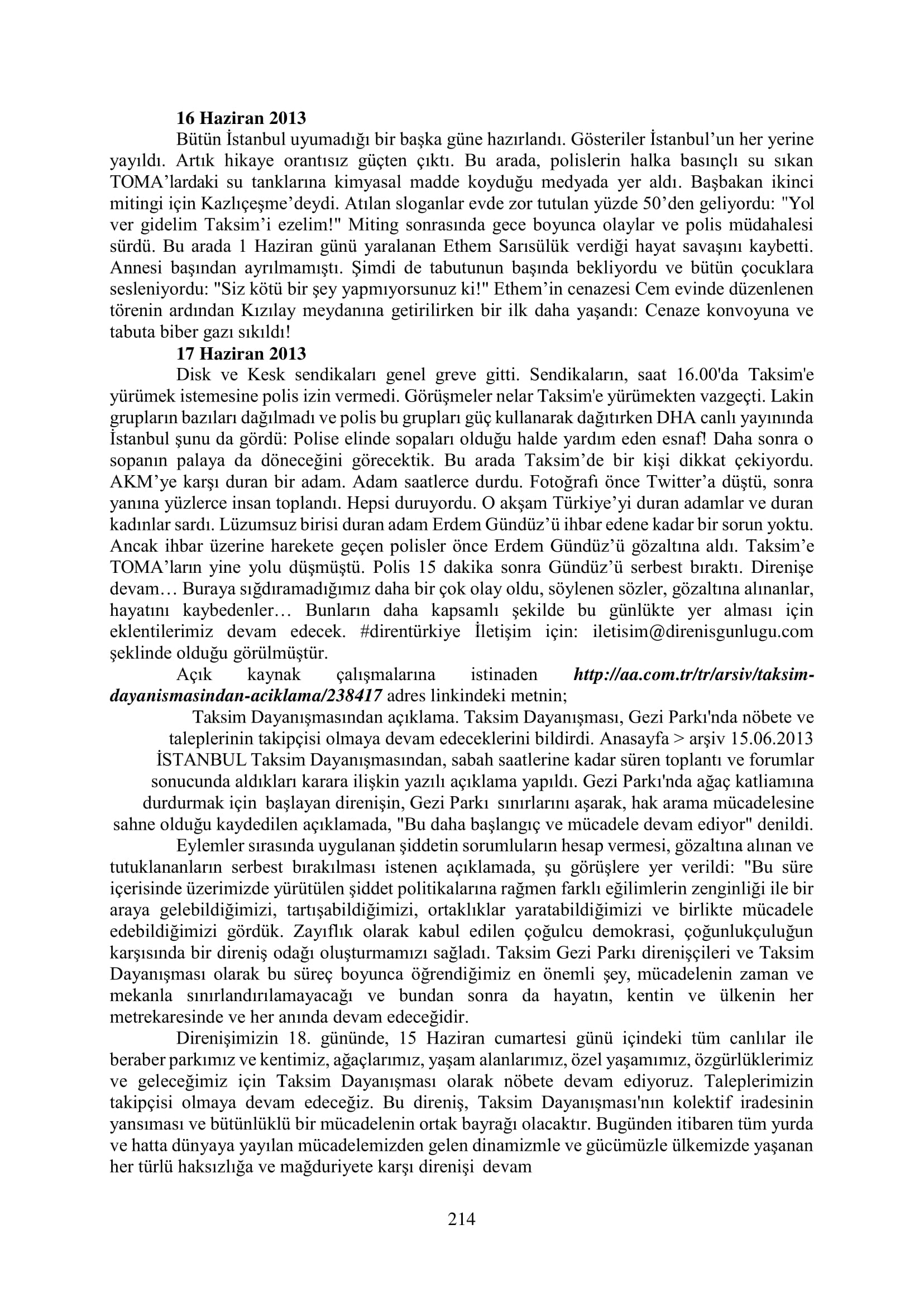 İşte 16 ay sonra hazırlanan Gezi Parkı-Kavala iddianamesinin tam metni