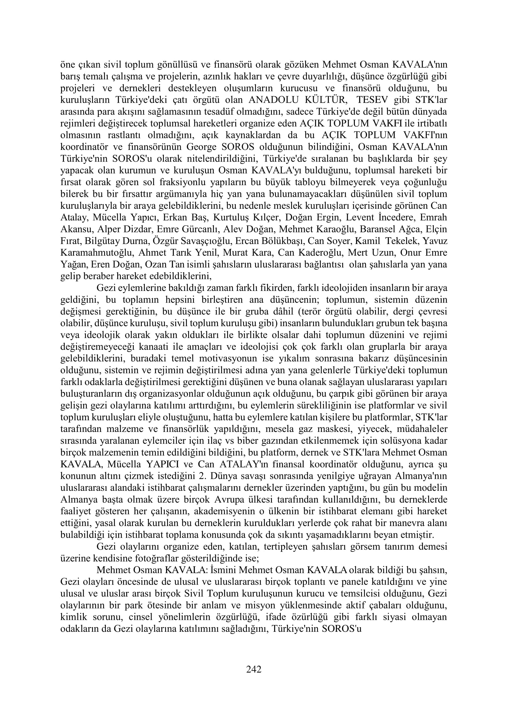İşte 16 ay sonra hazırlanan Gezi Parkı-Kavala iddianamesinin tam metni