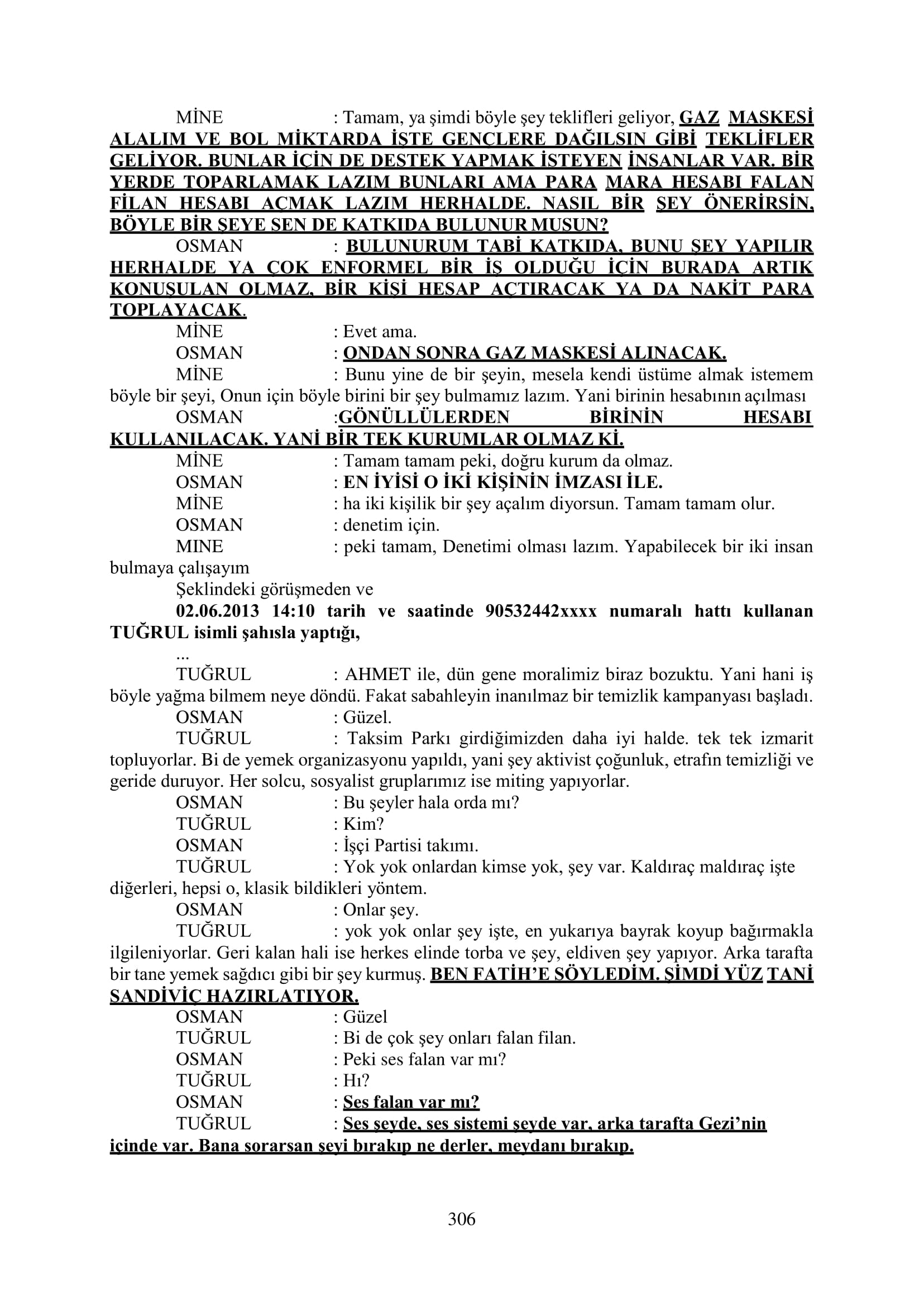 İşte 16 ay sonra hazırlanan Gezi Parkı-Kavala iddianamesinin tam metni
