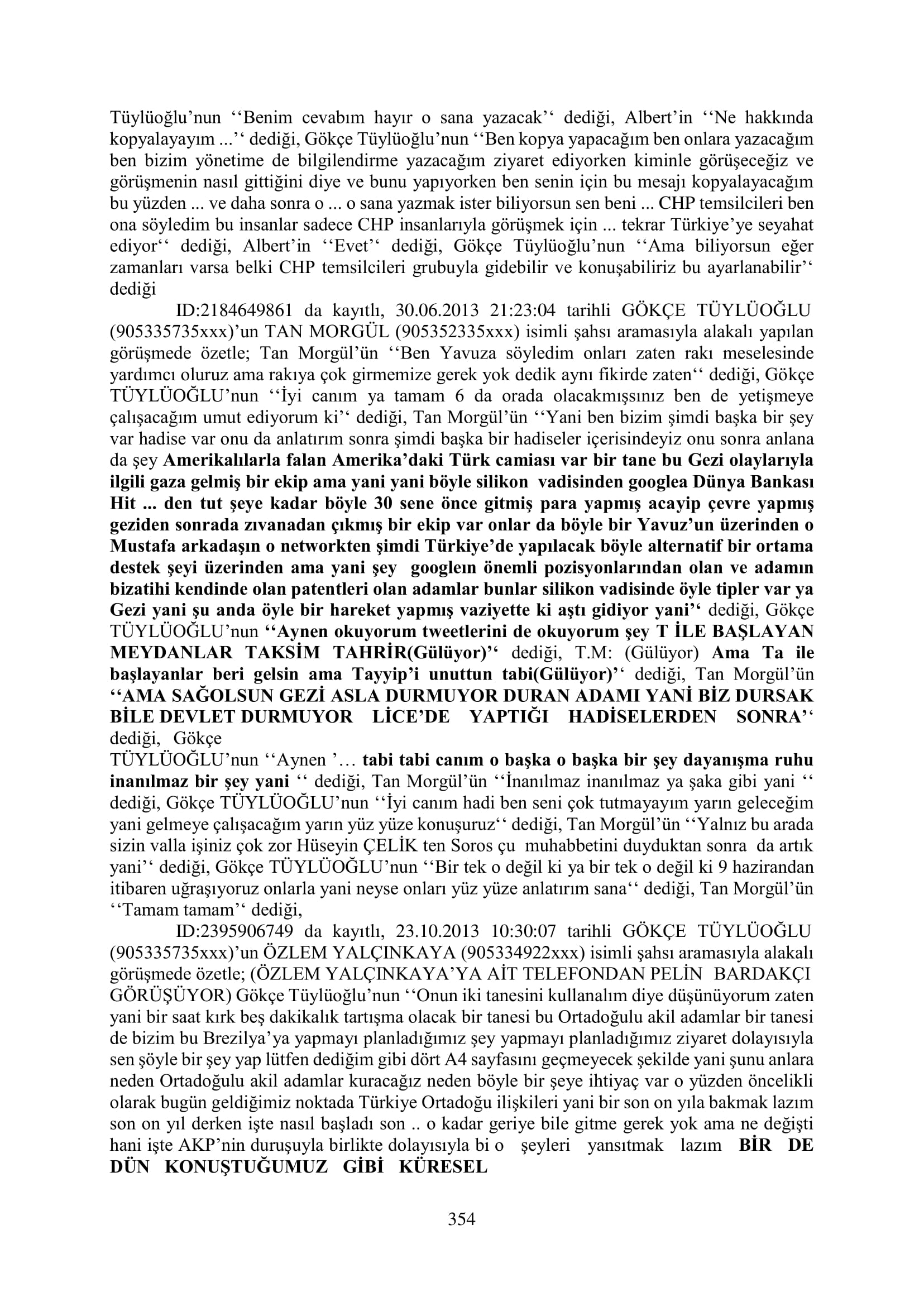 İşte 16 ay sonra hazırlanan Gezi Parkı-Kavala iddianamesinin tam metni