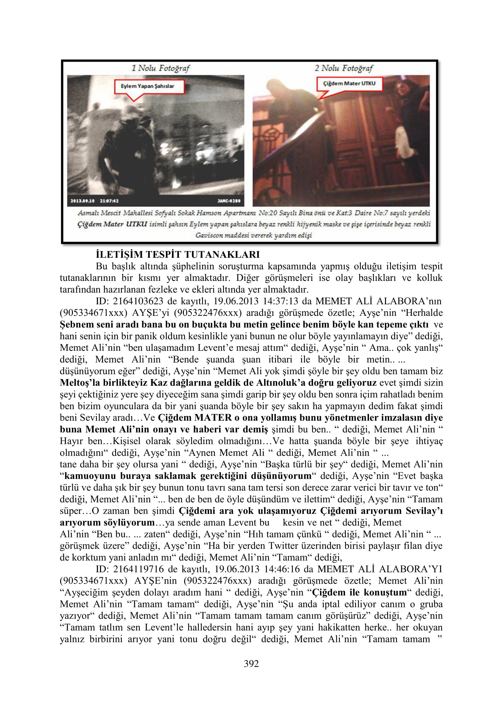İşte 16 ay sonra hazırlanan Gezi Parkı-Kavala iddianamesinin tam metni