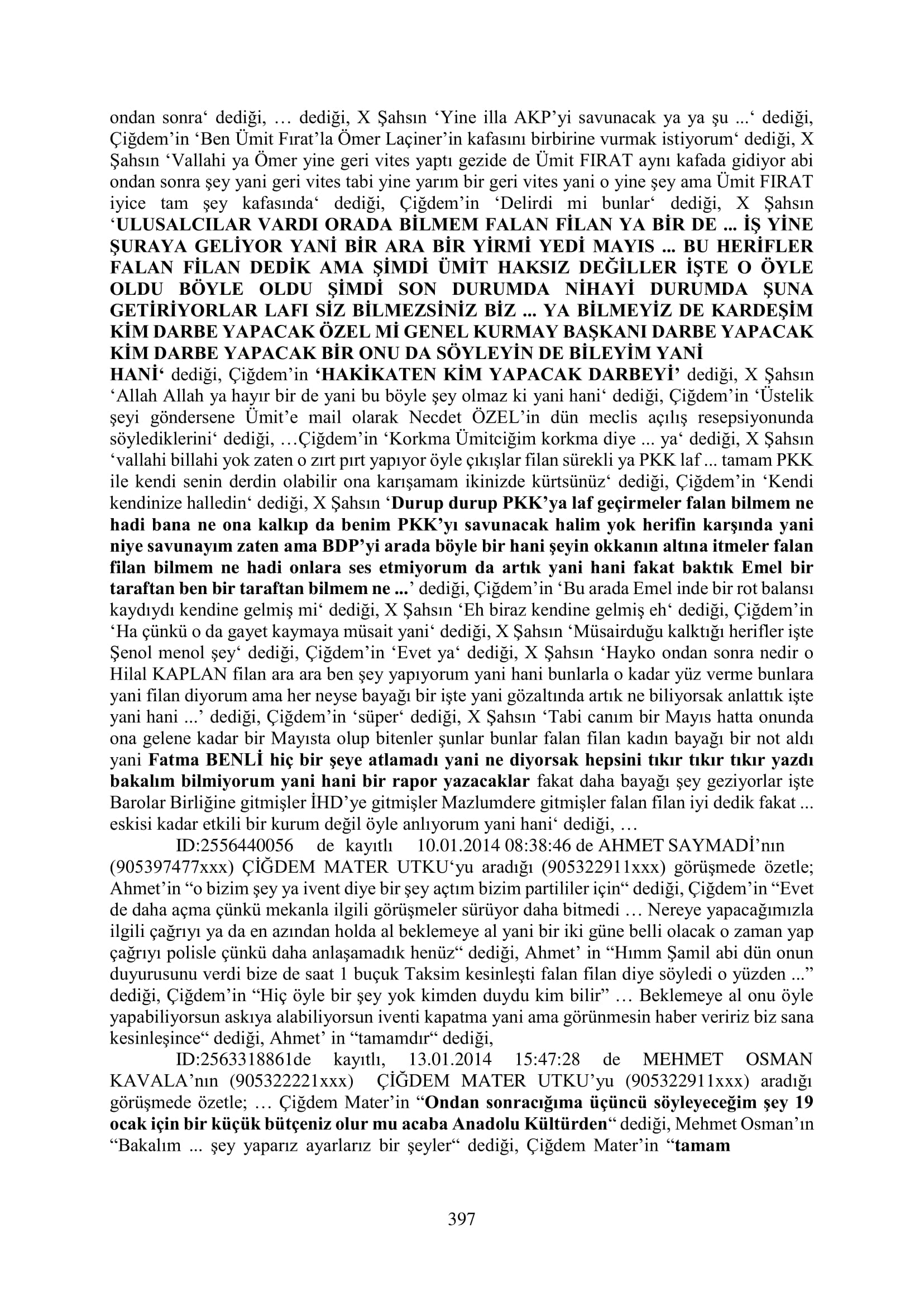 İşte 16 ay sonra hazırlanan Gezi Parkı-Kavala iddianamesinin tam metni