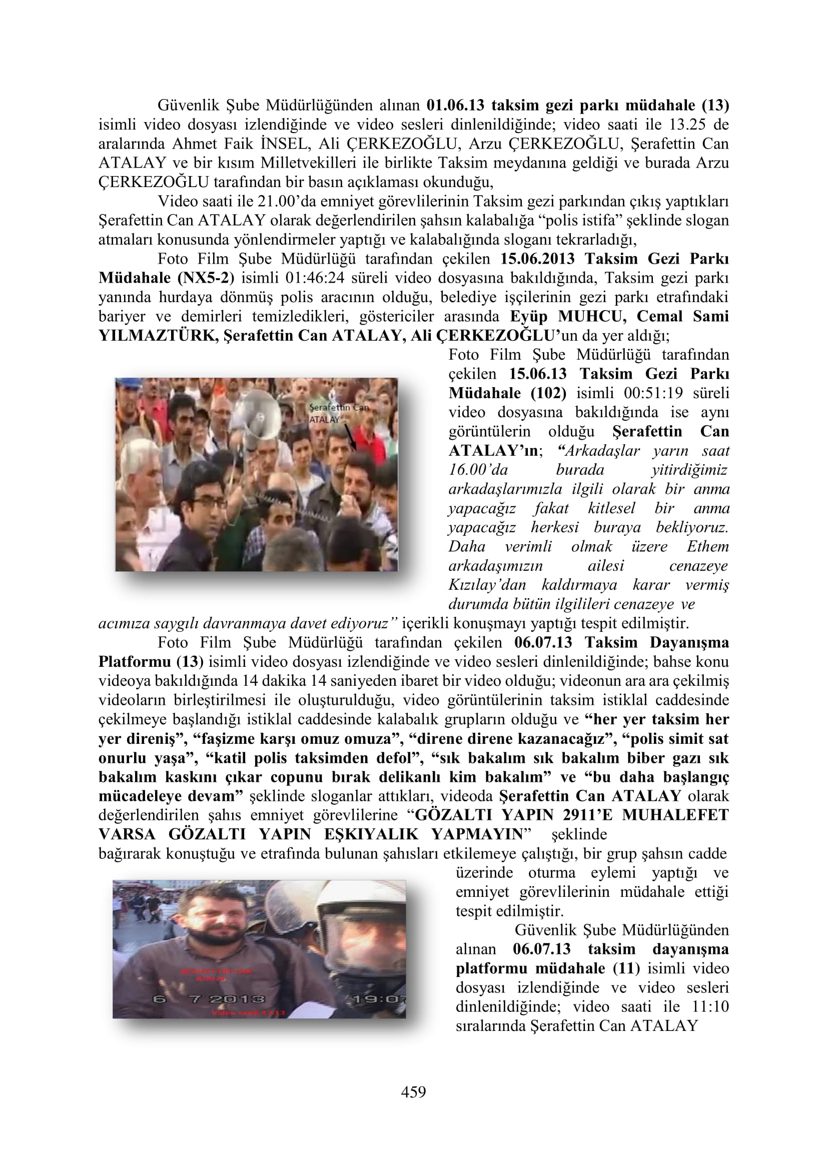 İşte 16 ay sonra hazırlanan Gezi Parkı-Kavala iddianamesinin tam metni