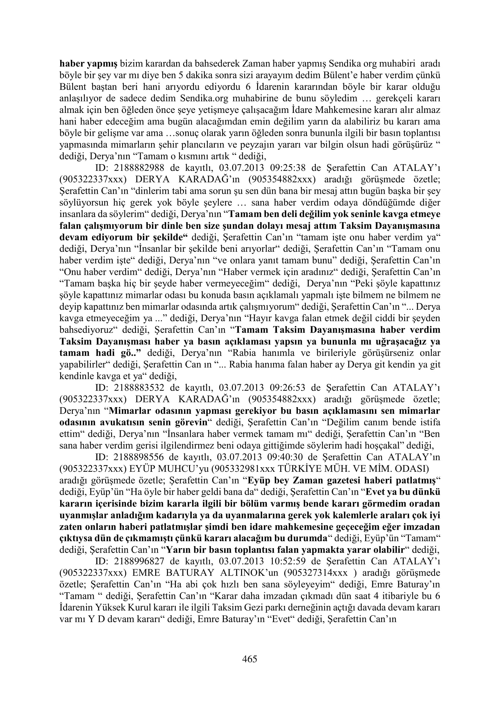 İşte 16 ay sonra hazırlanan Gezi Parkı-Kavala iddianamesinin tam metni