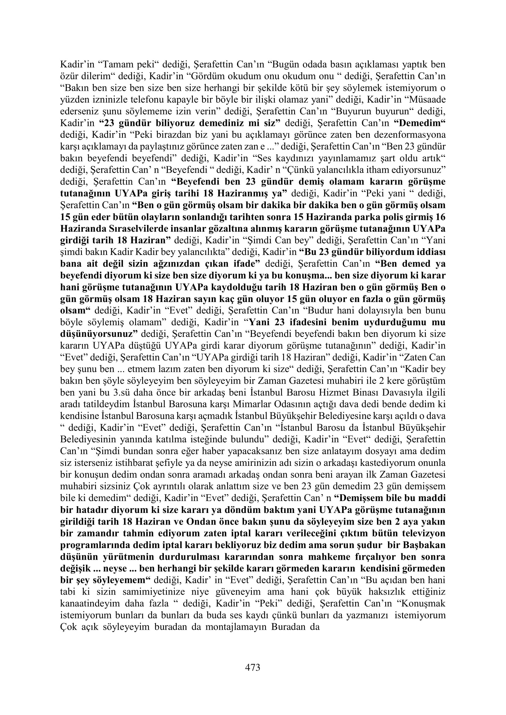 İşte 16 ay sonra hazırlanan Gezi Parkı-Kavala iddianamesinin tam metni