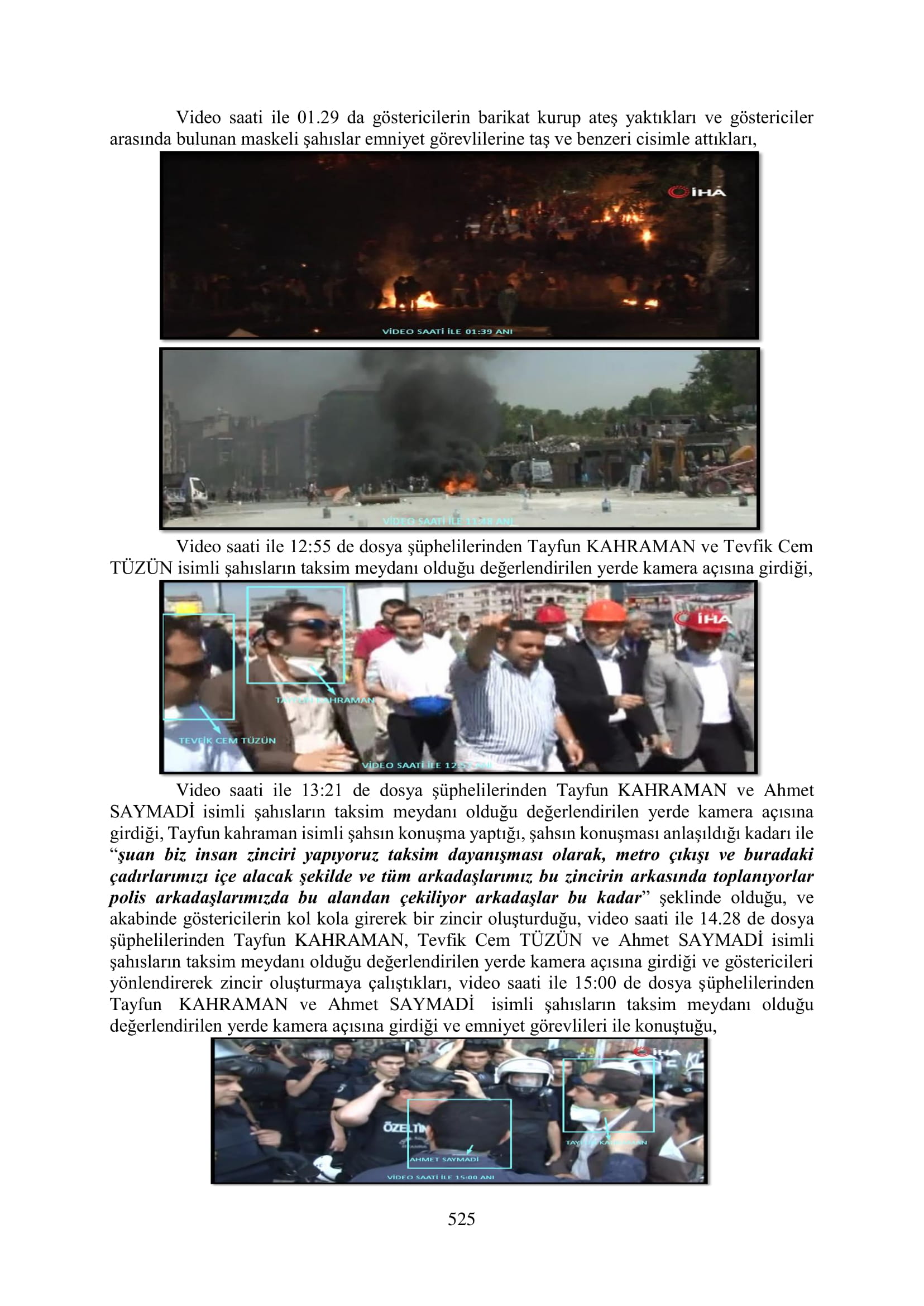 İşte 16 ay sonra hazırlanan Gezi Parkı-Kavala iddianamesinin tam metni