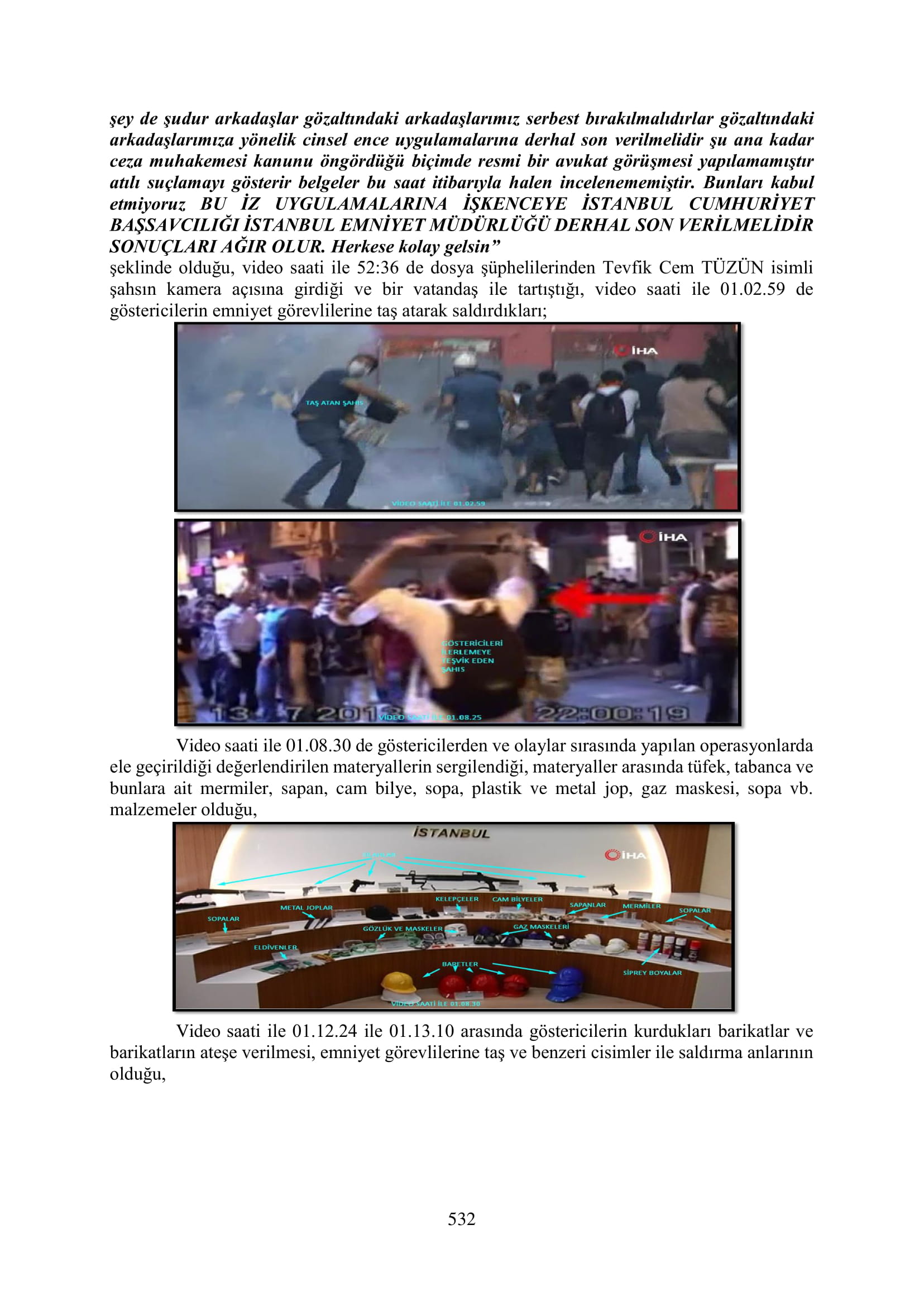 İşte 16 ay sonra hazırlanan Gezi Parkı-Kavala iddianamesinin tam metni