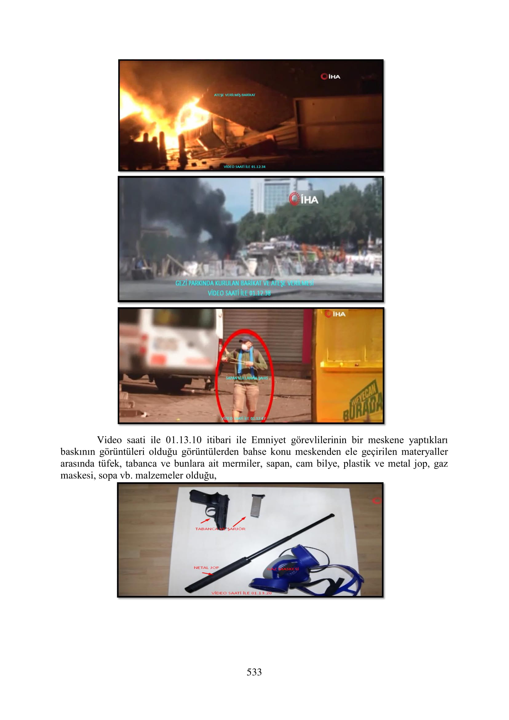 İşte 16 ay sonra hazırlanan Gezi Parkı-Kavala iddianamesinin tam metni
