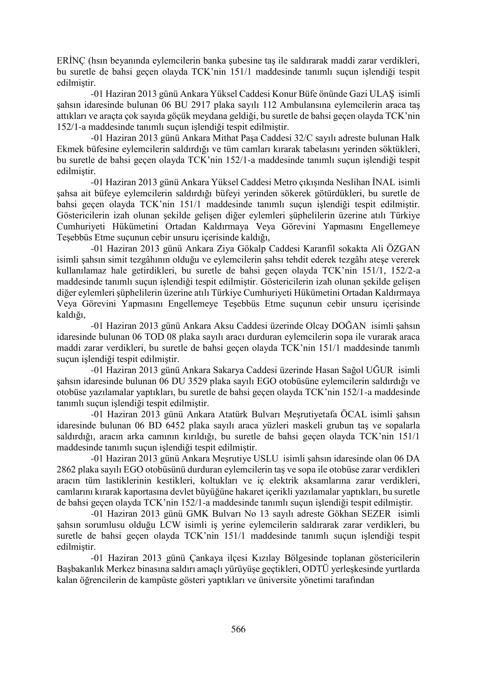 İşte 16 ay sonra hazırlanan Gezi Parkı-Kavala iddianamesinin tam metni