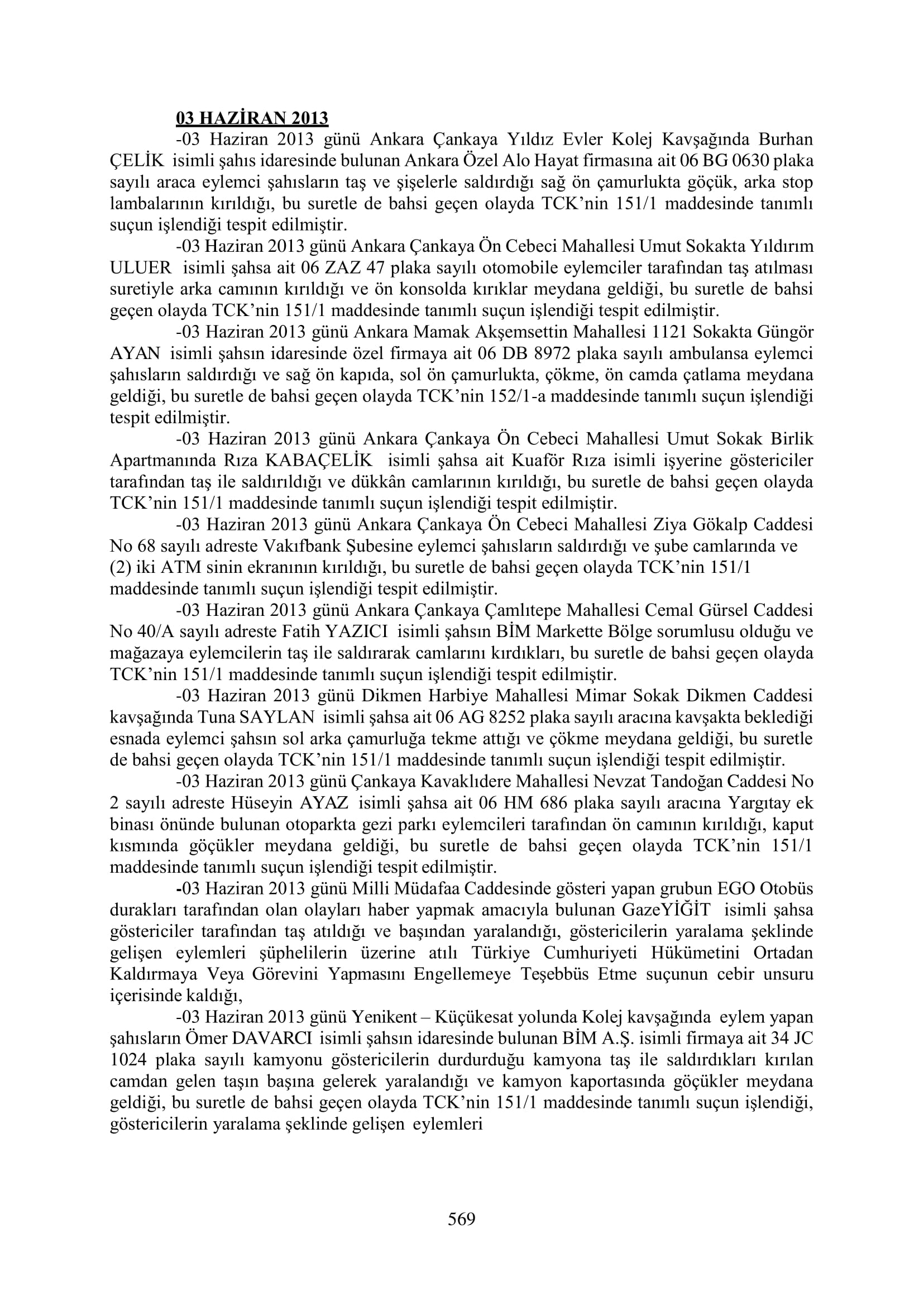 İşte 16 ay sonra hazırlanan Gezi Parkı-Kavala iddianamesinin tam metni