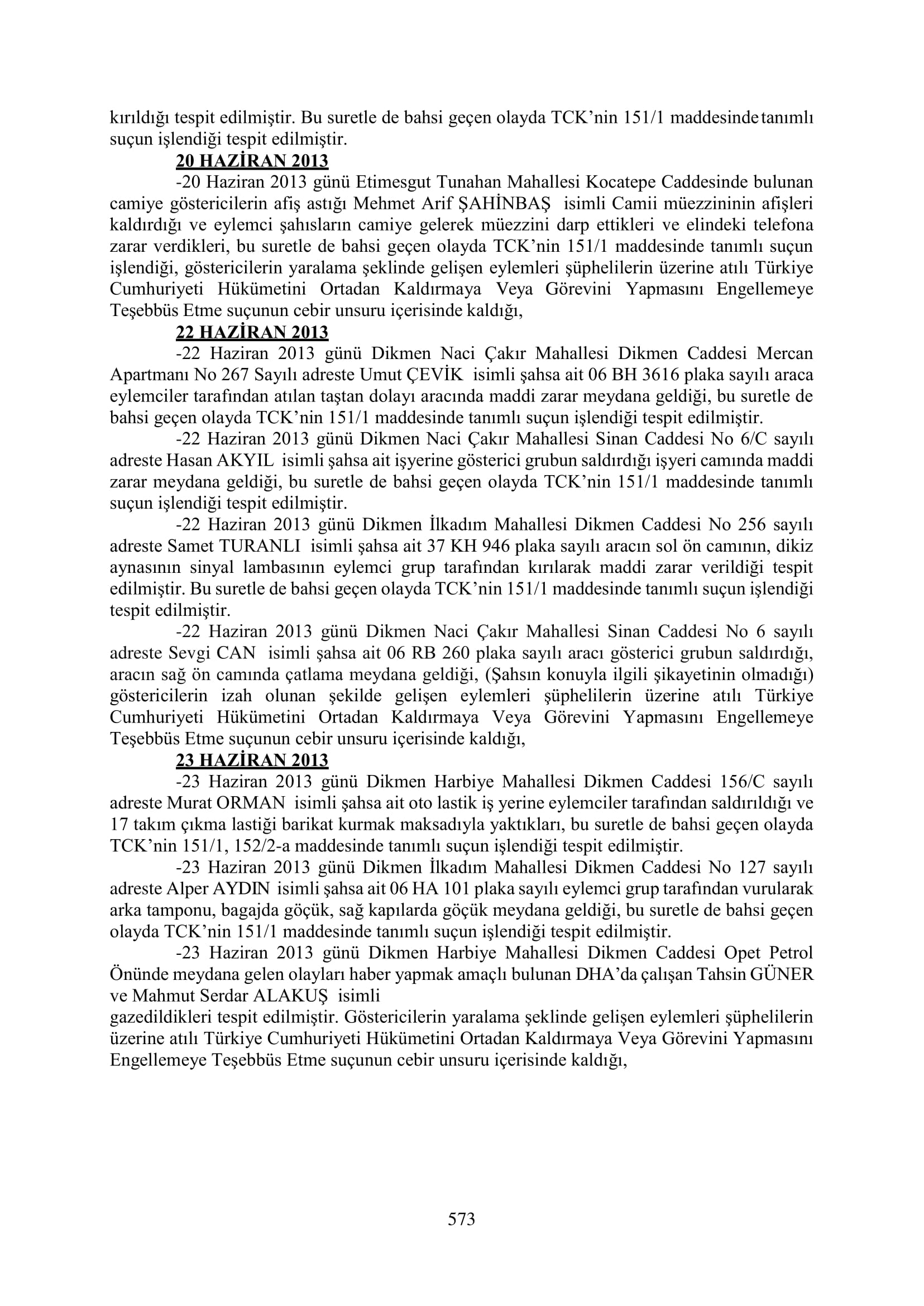 İşte 16 ay sonra hazırlanan Gezi Parkı-Kavala iddianamesinin tam metni