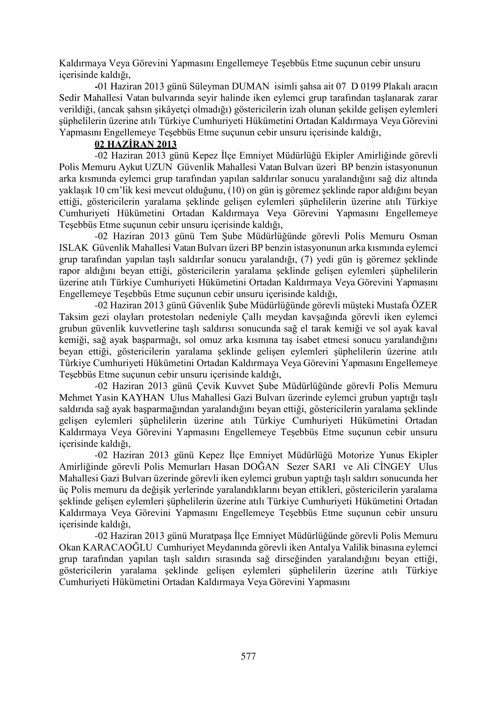 İşte 16 ay sonra hazırlanan Gezi Parkı-Kavala iddianamesinin tam metni
