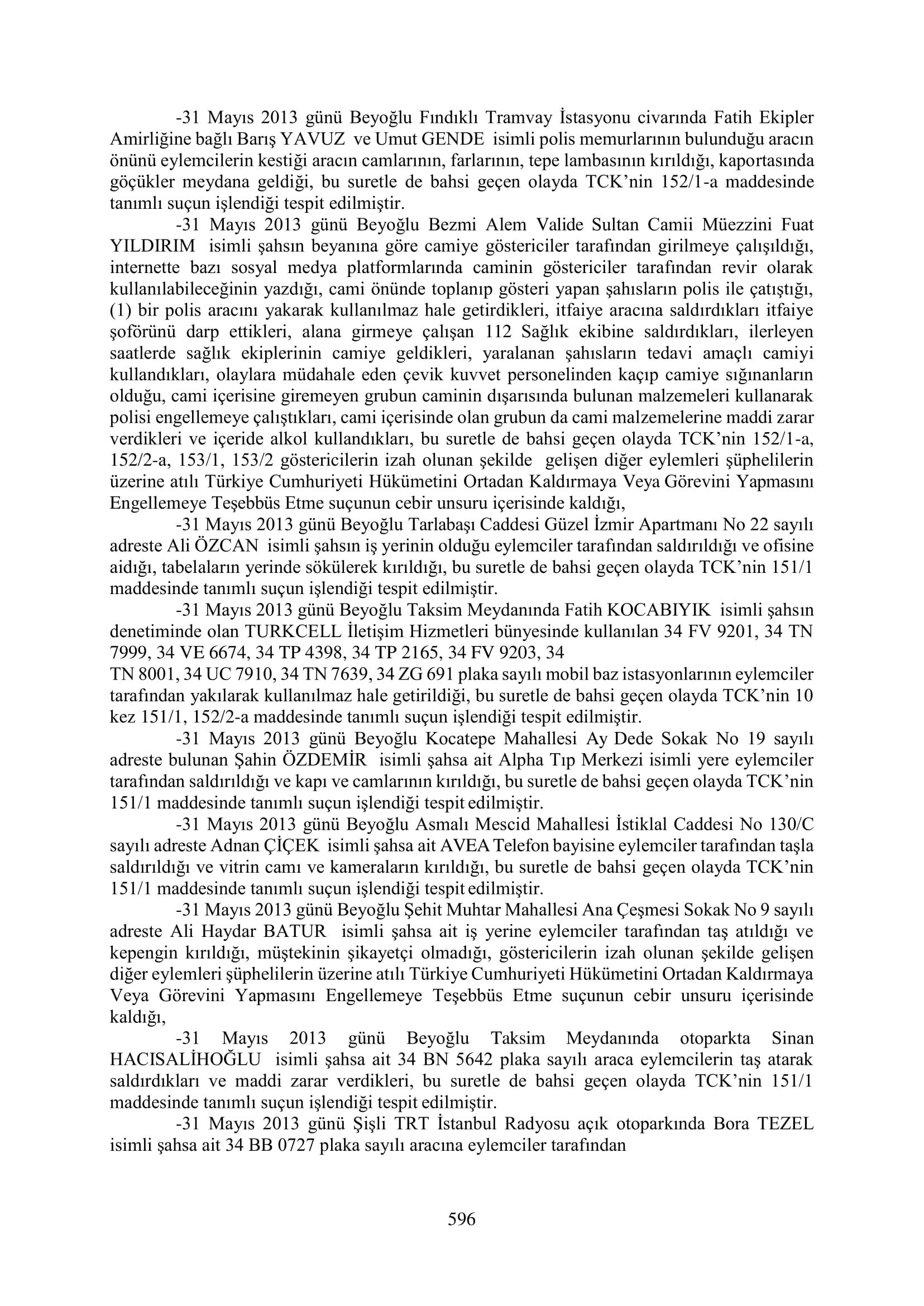 İşte 16 ay sonra hazırlanan Gezi Parkı-Kavala iddianamesinin tam metni