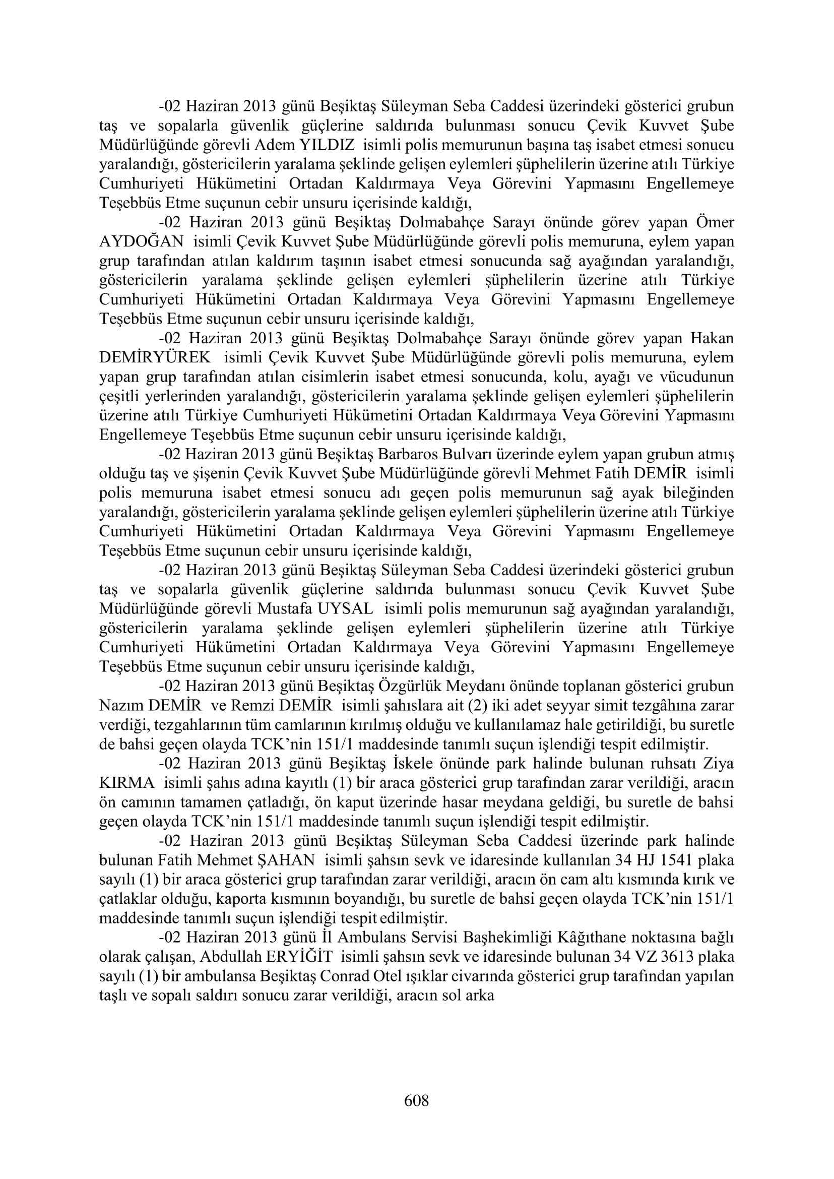 İşte 16 ay sonra hazırlanan Gezi Parkı-Kavala iddianamesinin tam metni