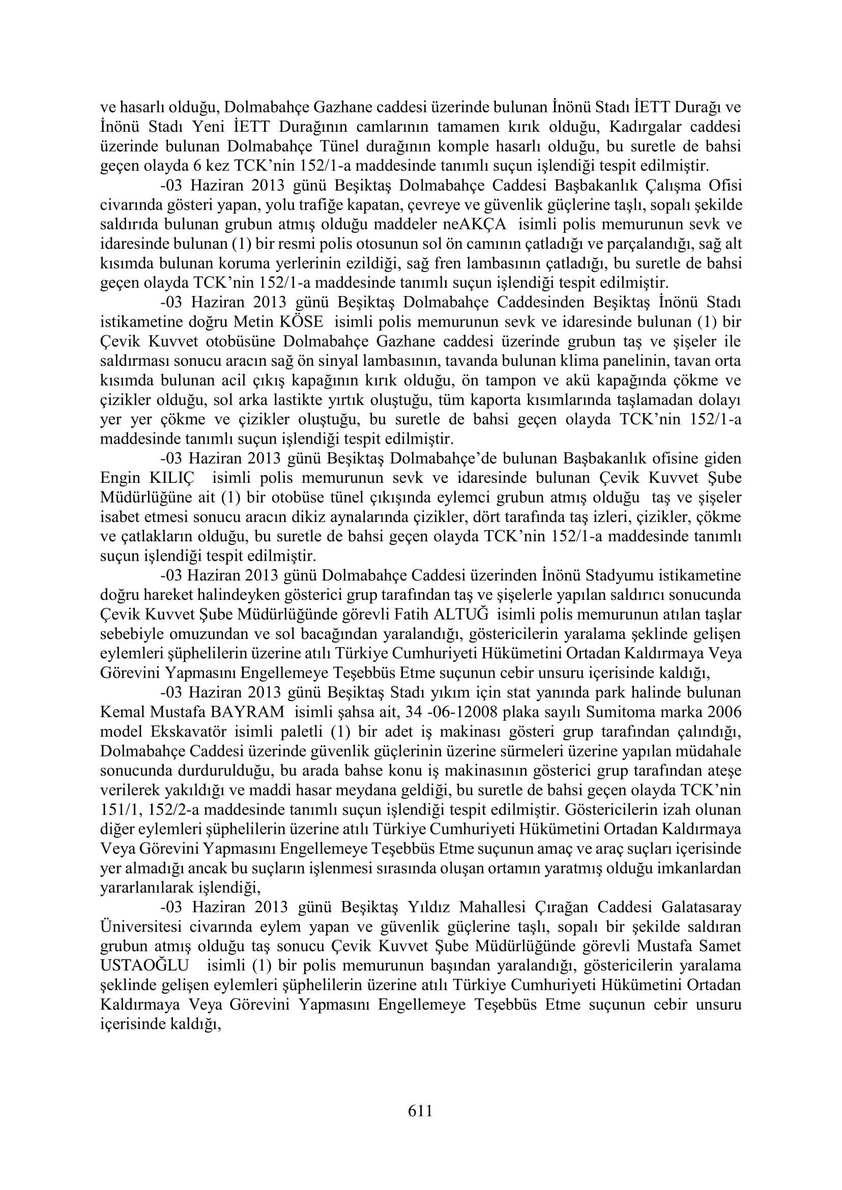 İşte 16 ay sonra hazırlanan Gezi Parkı-Kavala iddianamesinin tam metni