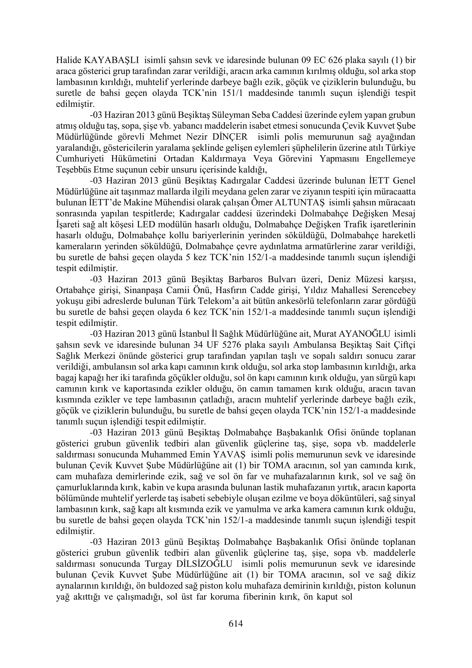 İşte 16 ay sonra hazırlanan Gezi Parkı-Kavala iddianamesinin tam metni