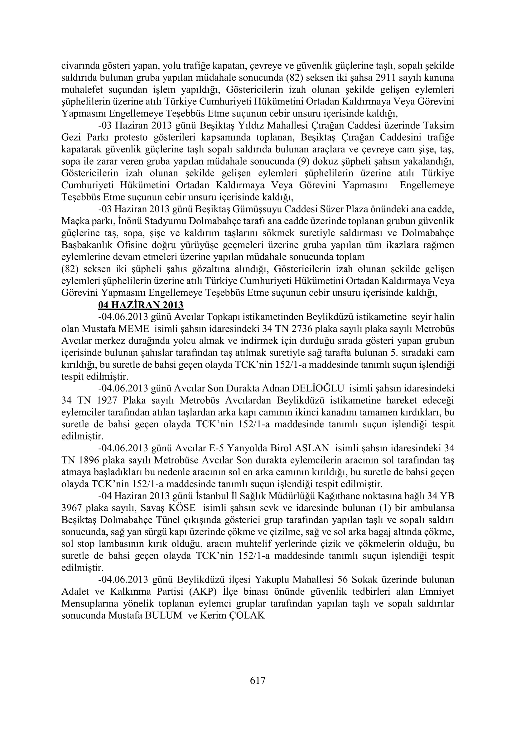 İşte 16 ay sonra hazırlanan Gezi Parkı-Kavala iddianamesinin tam metni