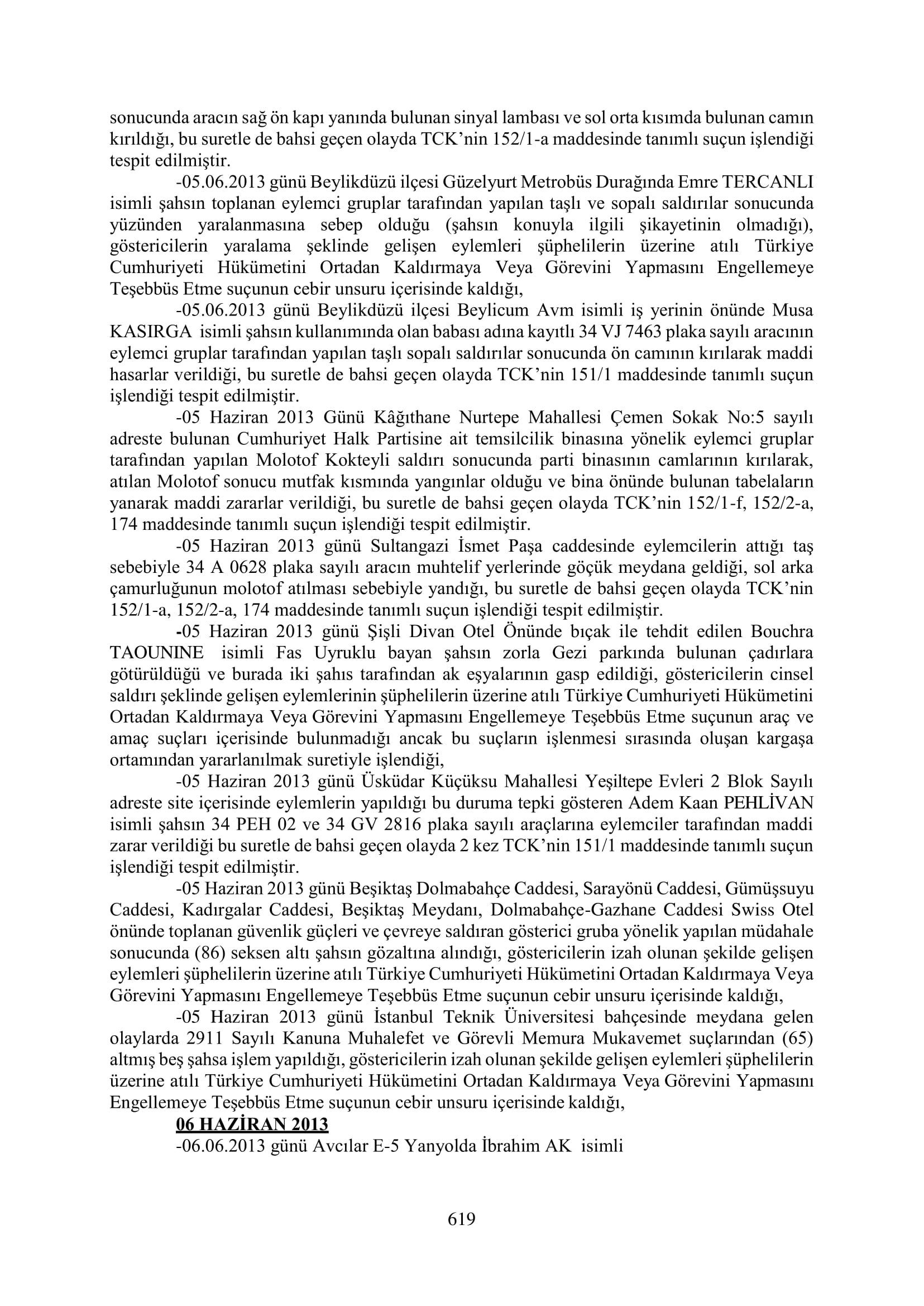 İşte 16 ay sonra hazırlanan Gezi Parkı-Kavala iddianamesinin tam metni