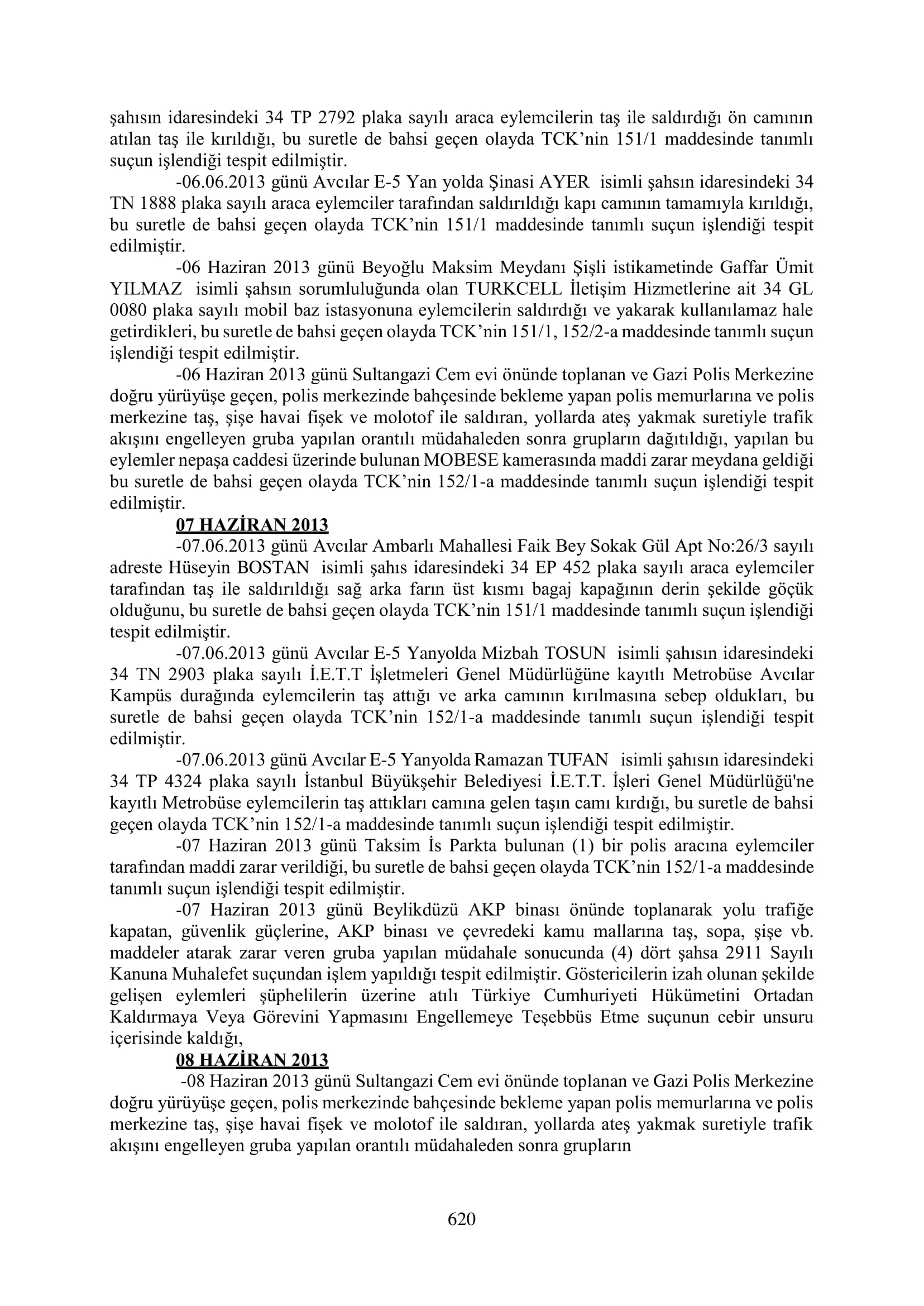 İşte 16 ay sonra hazırlanan Gezi Parkı-Kavala iddianamesinin tam metni