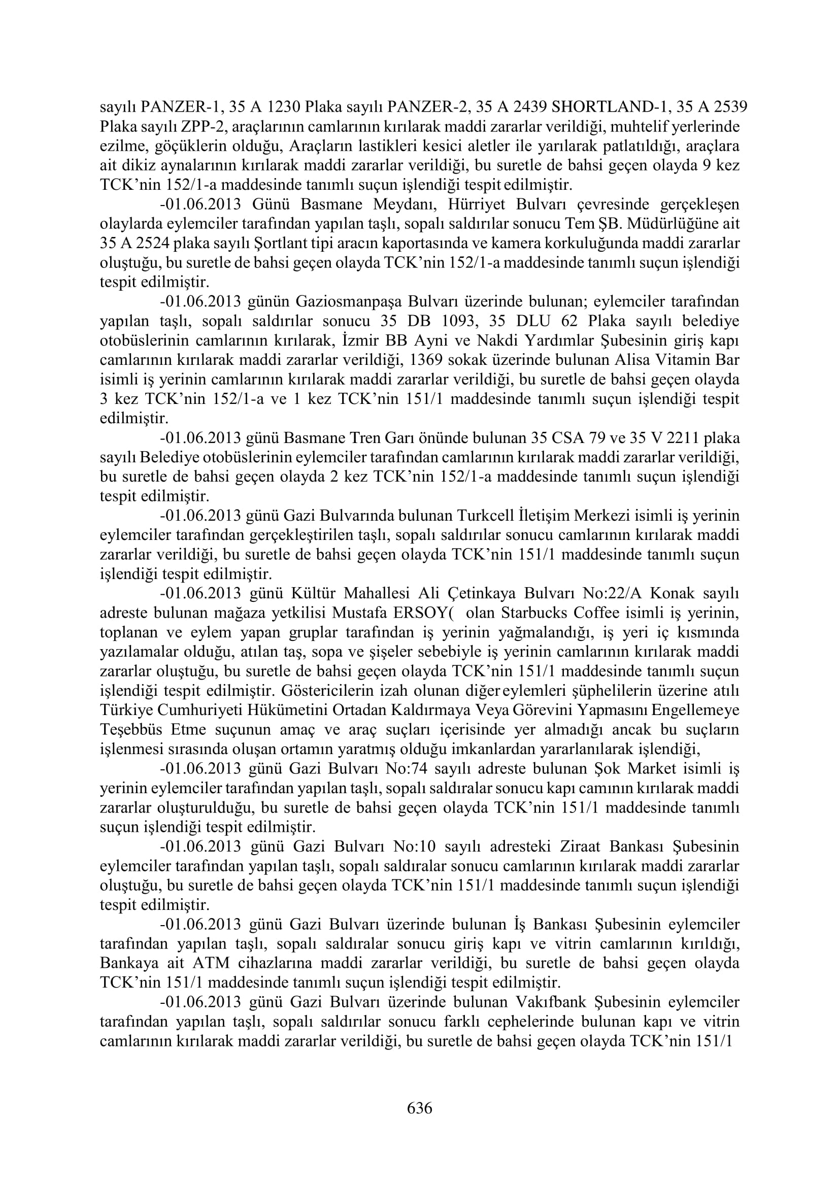 İşte 16 ay sonra hazırlanan Gezi Parkı-Kavala iddianamesinin tam metni