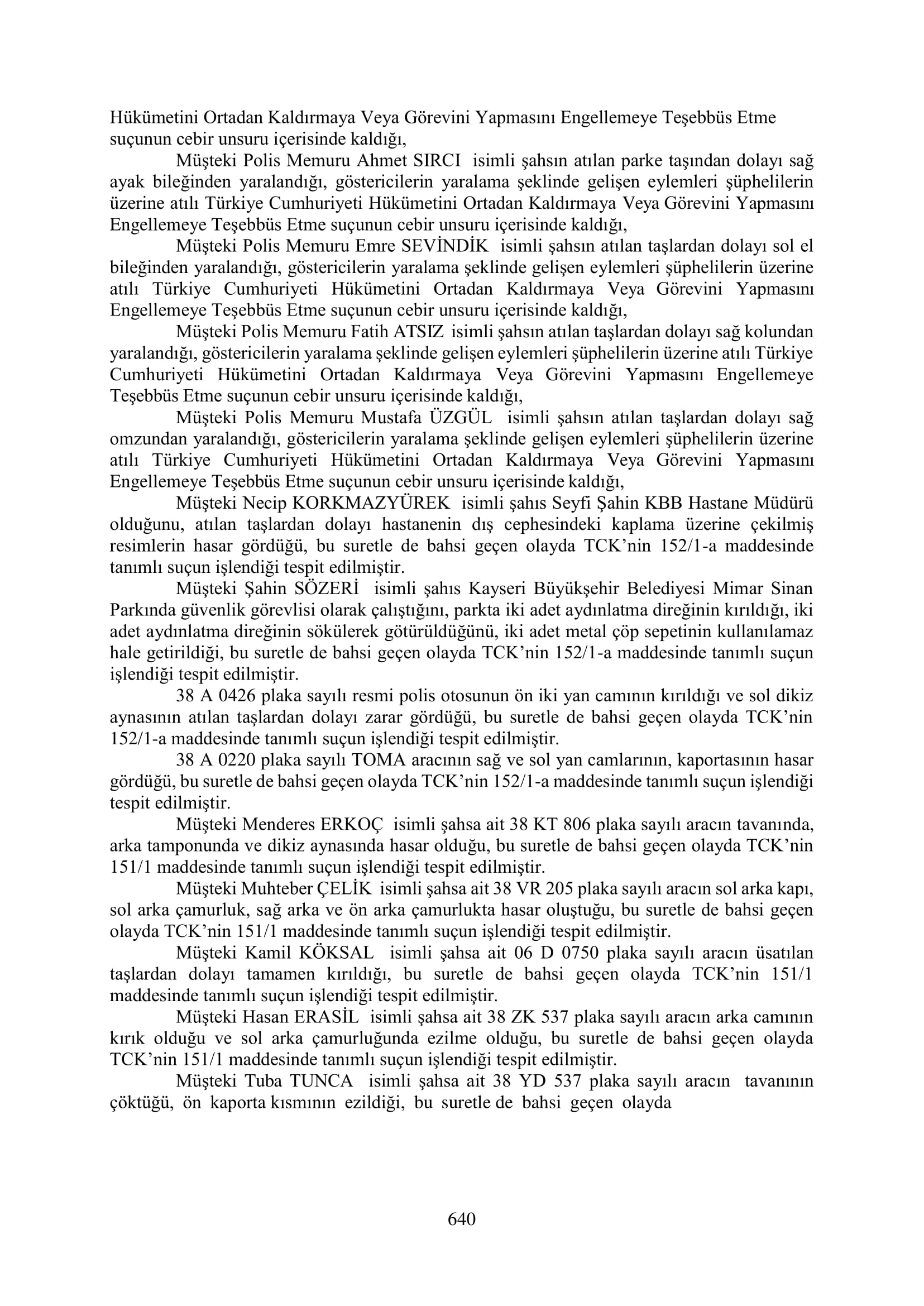 İşte 16 ay sonra hazırlanan Gezi Parkı-Kavala iddianamesinin tam metni