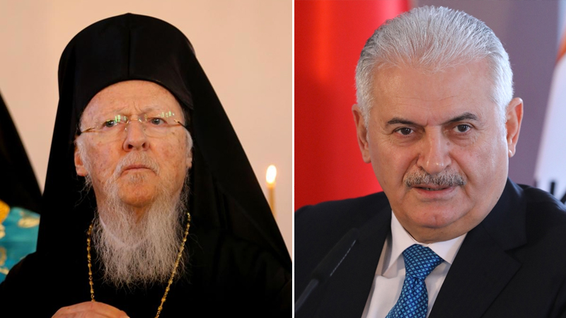 Bartholomeos, Binali Yıldırım