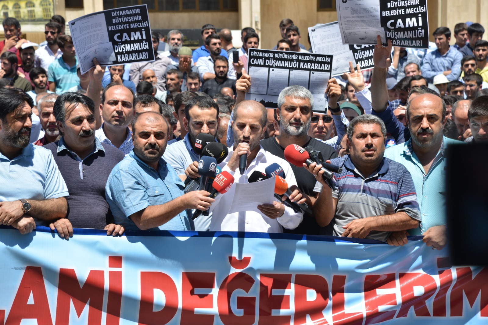 Diyarbakır protesto