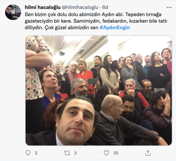 Aydın Engin’in ardından: Mücadeleciliği ve hep dik duruşuyla hatırlayacağız...