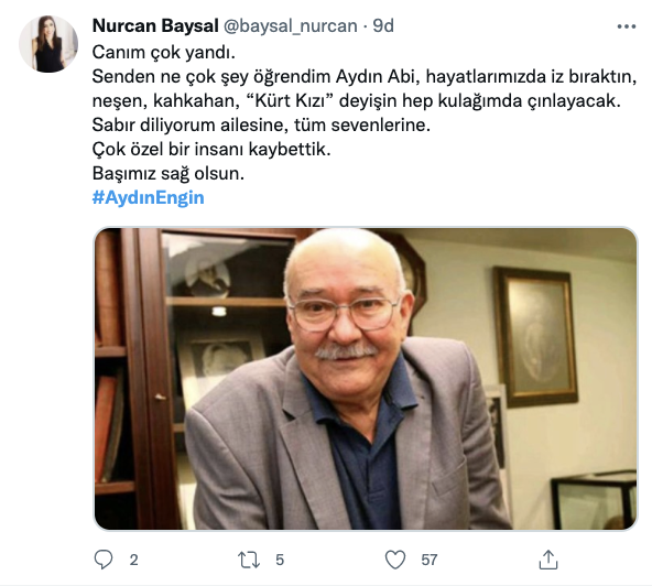 Aydın Engin’in ardından: Mücadeleciliği ve hep dik duruşuyla hatırlayacağız...