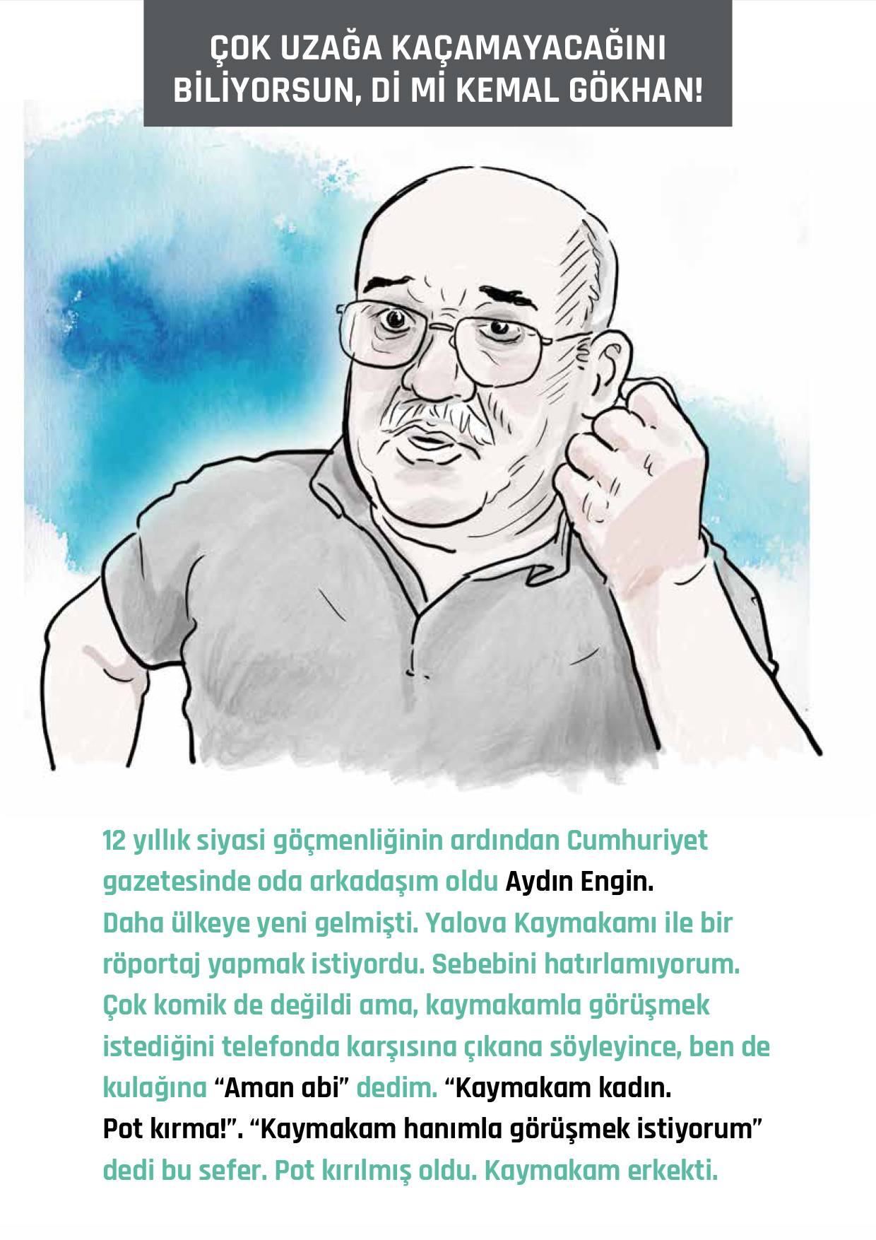 Çizgilerle Aydın Engin