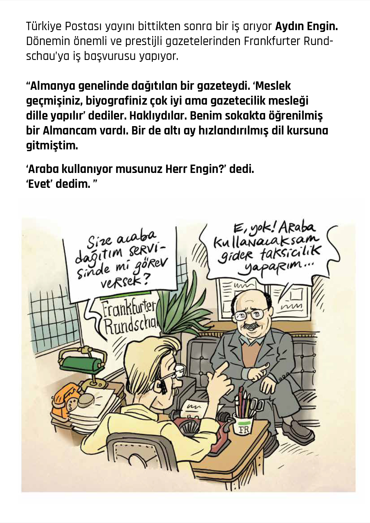 Çizgilerle Aydın Engin