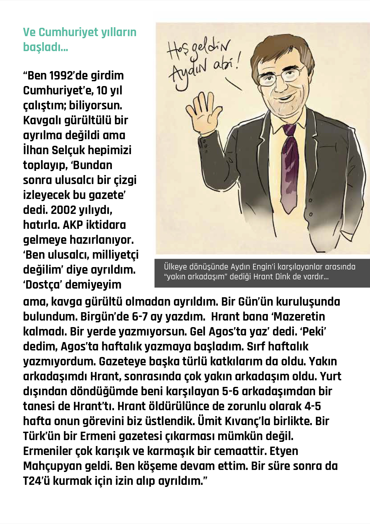 Çizgilerle Aydın Engin