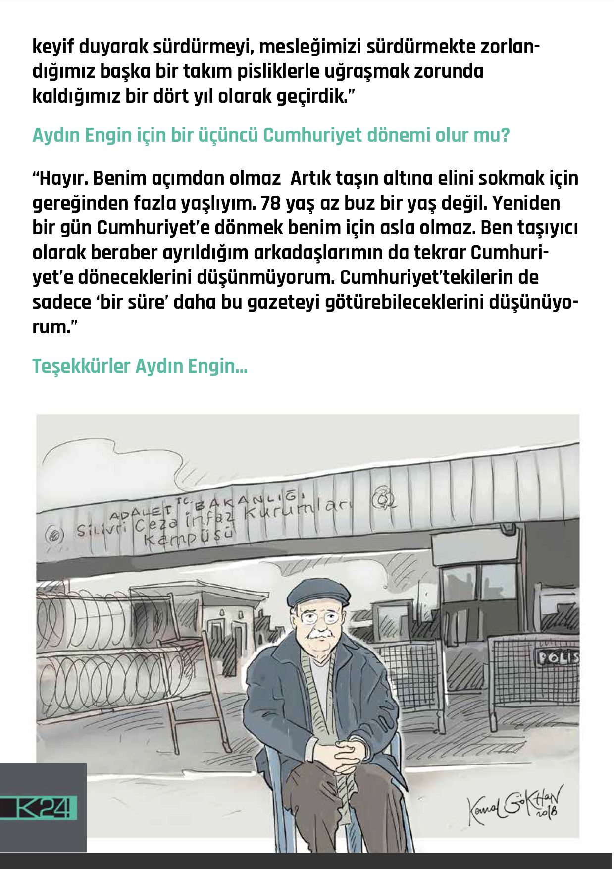 Çizgilerle Aydın Engin