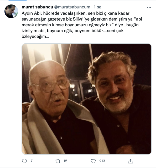 Aydın Engin’in ardından: Mücadeleciliği ve hep dik duruşuyla hatırlayacağız...