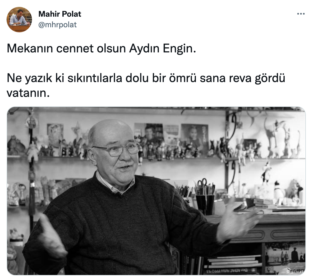 Aydın Engin’in ardından: Mücadeleciliği ve hep dik duruşuyla hatırlayacağız...