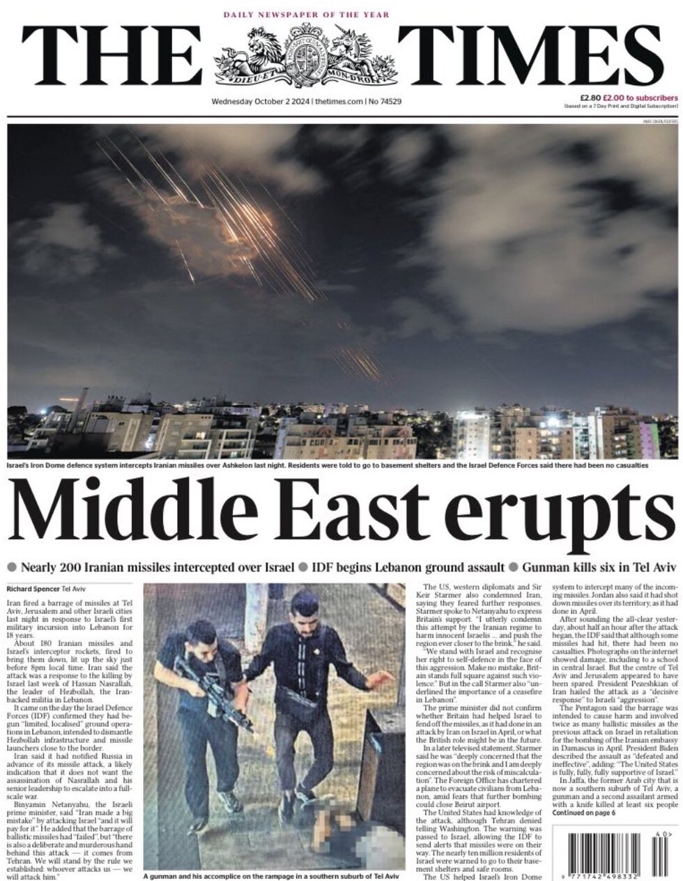 The Times (Britanya) | Orta Doğu patlıyor