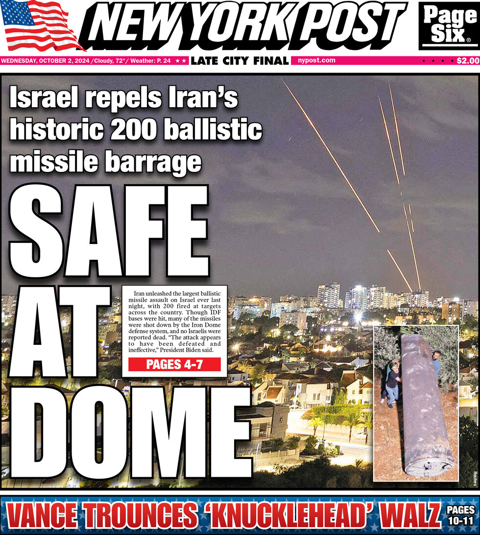 The New York Post (ABD) | Kubbede güvende