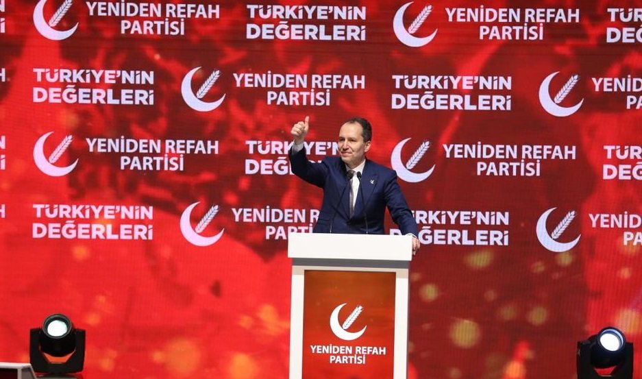 Yeniden Refah Partisi yüzde 3,0
