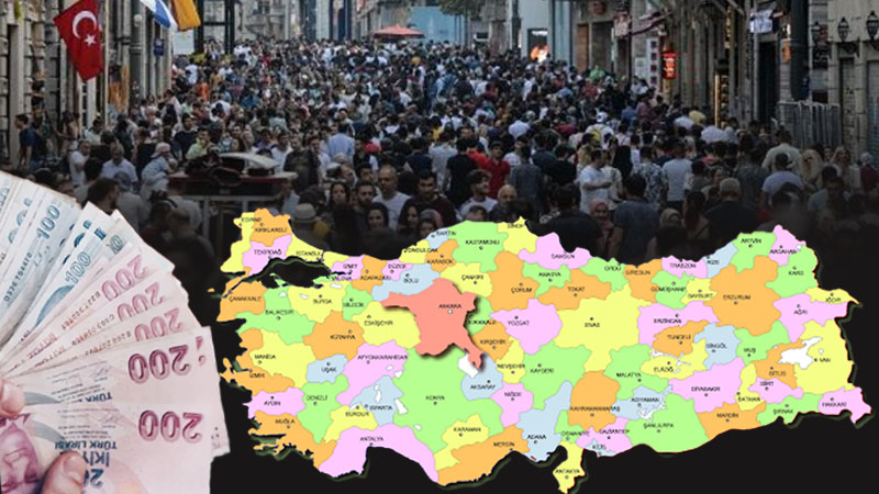 Liste açıklandı: İşte Türkiye'nin en zengin ve en fakir şehirleri