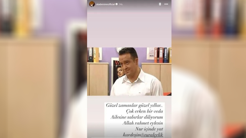 Ata Demirer ise sosyal medya hesabında "Güzel zamanlar güzel yıllar... Çok erken bir veda. Ailesine sabırlar diliyorum. Allah rahmet eylesin. Nur içinde yat kardeşim" sözleriyle paylaşım yaptı.