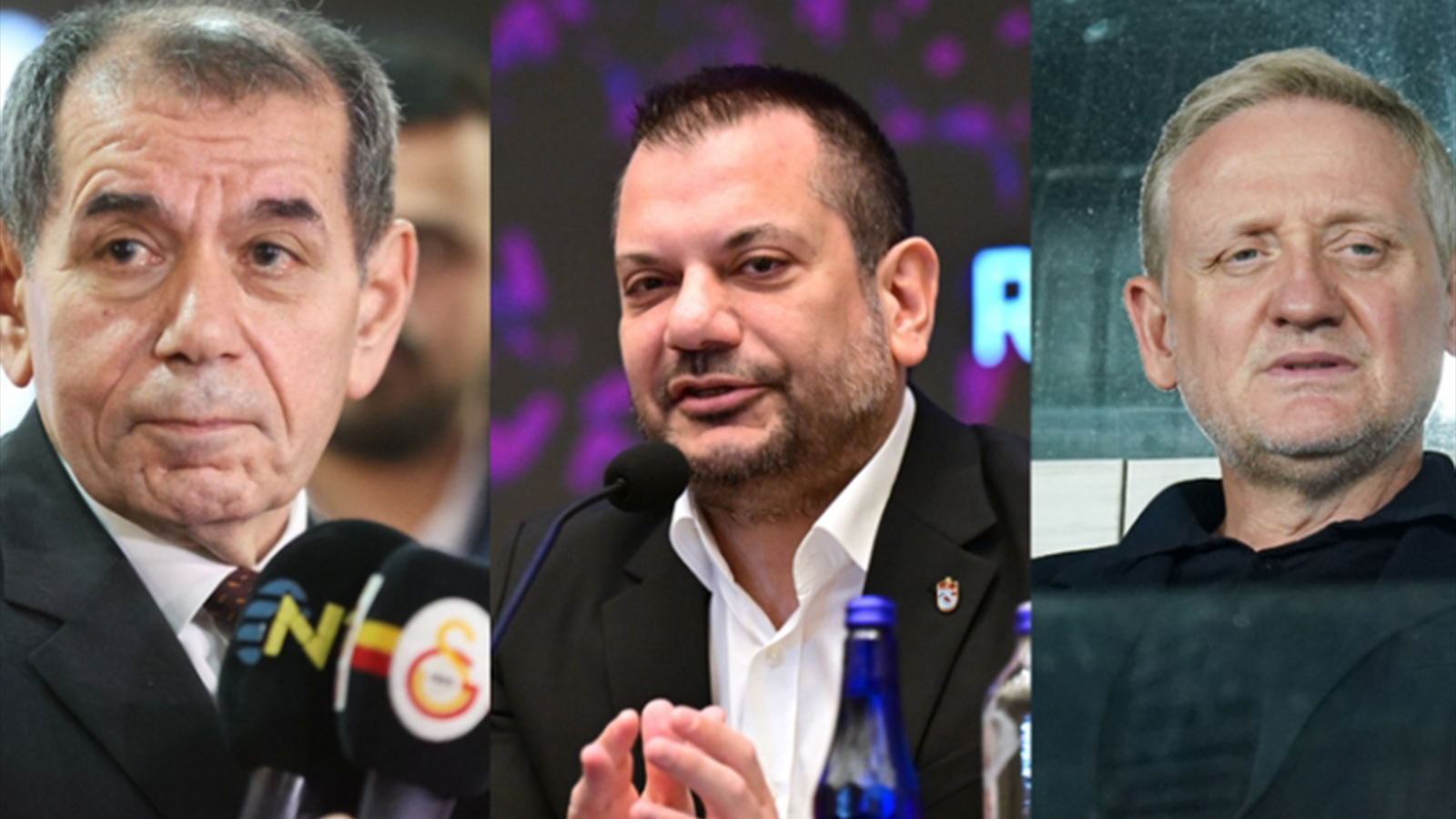 Galatasaray, Trabzonspor ve Başakşehir