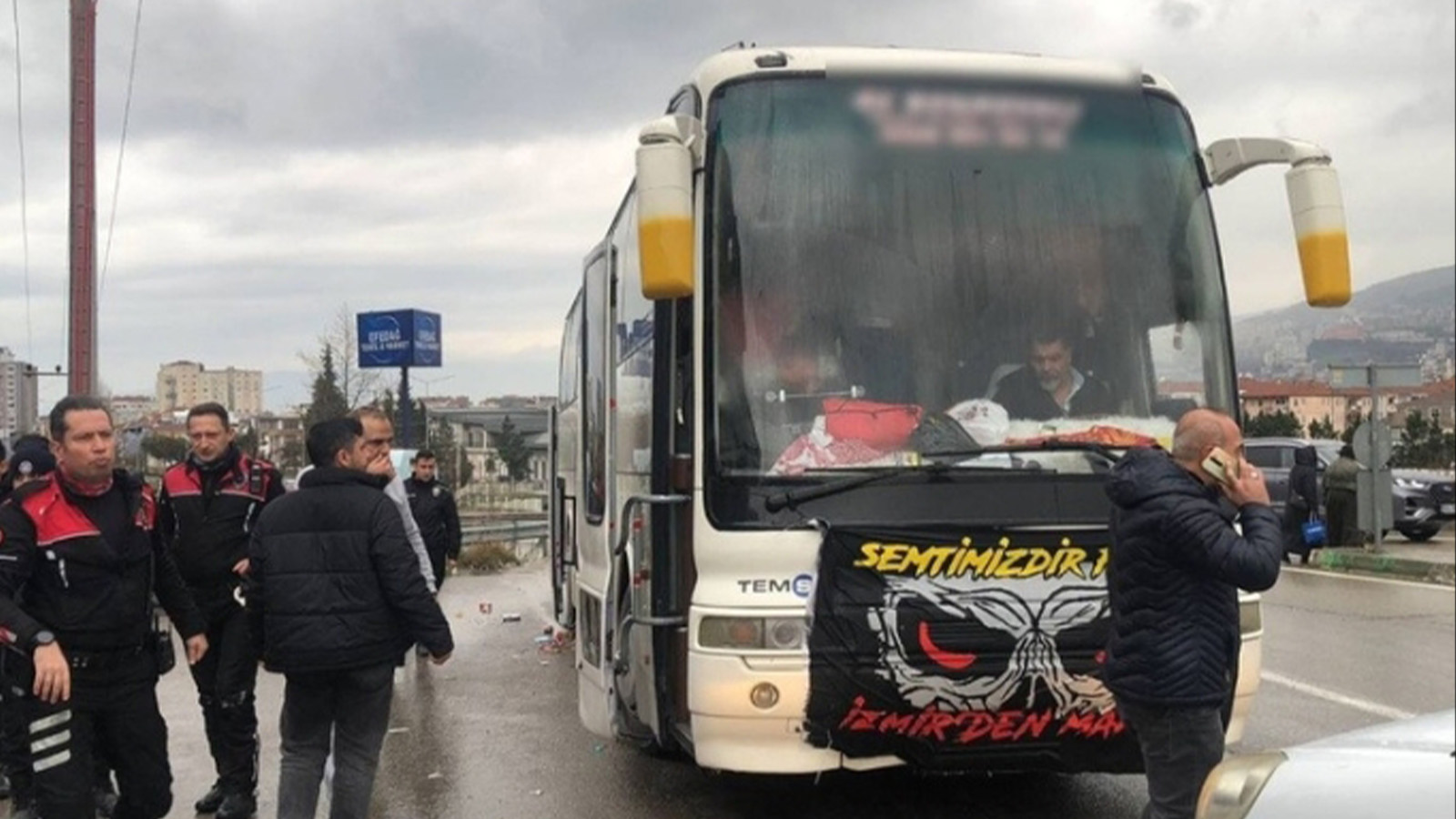 Galatasaray-Göztepe gerginlik