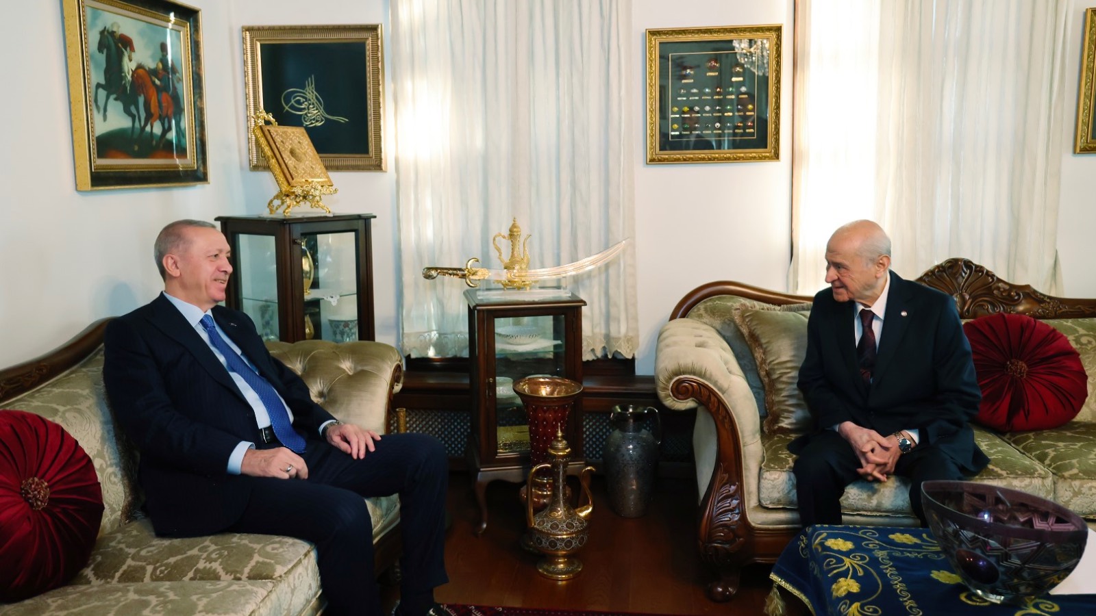 Bahçeli - erdoğan 