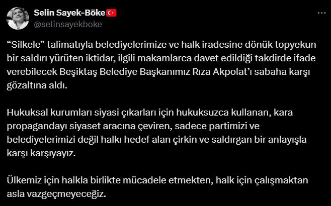CHP Genel Sekreteri Selin Sayek Böke